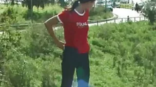 কোঁকড়া কেশিক রেডহেড ...